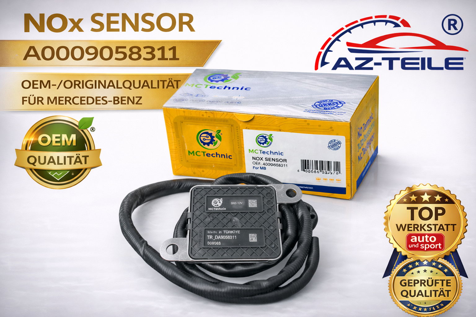 NOx Sensor Mercedes A0009058311 AdBlue SCR Stickoxidsensor Abgassensor
