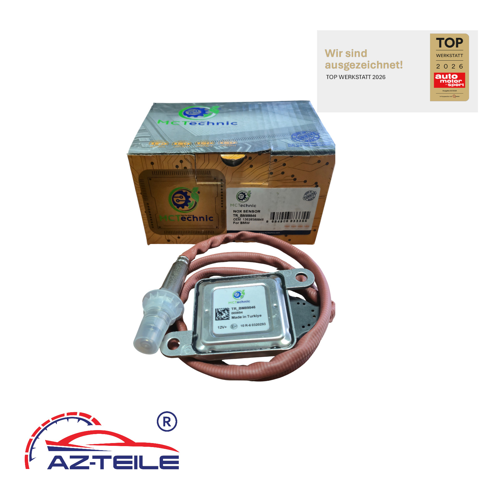 NOx Sensor 13628589846 für BMW 1er 2er 3er 4er 5er 7er X5 AdBlue Stickoxidsensor