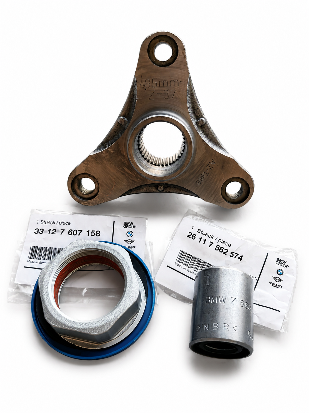 BMW Differential Gelenkwelle Hinterachsgetriebe mit 34 Zähnen 81 mm Durchmesser