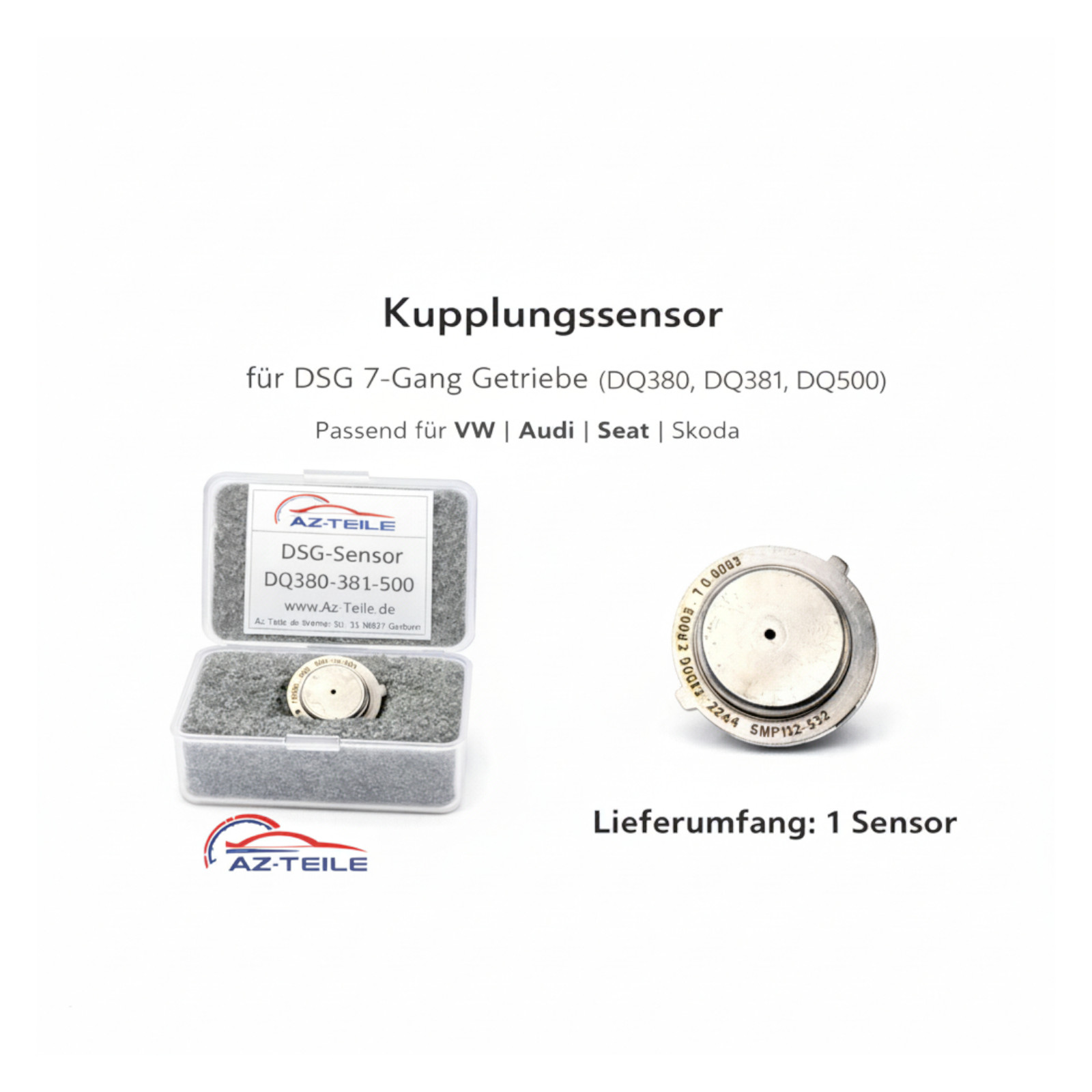 Bosch Drucksensor / Kupplungspositionssensor DSG 7-Gang DQ380, DQ381, DQ500 passend für VW Audi Seat Skoda