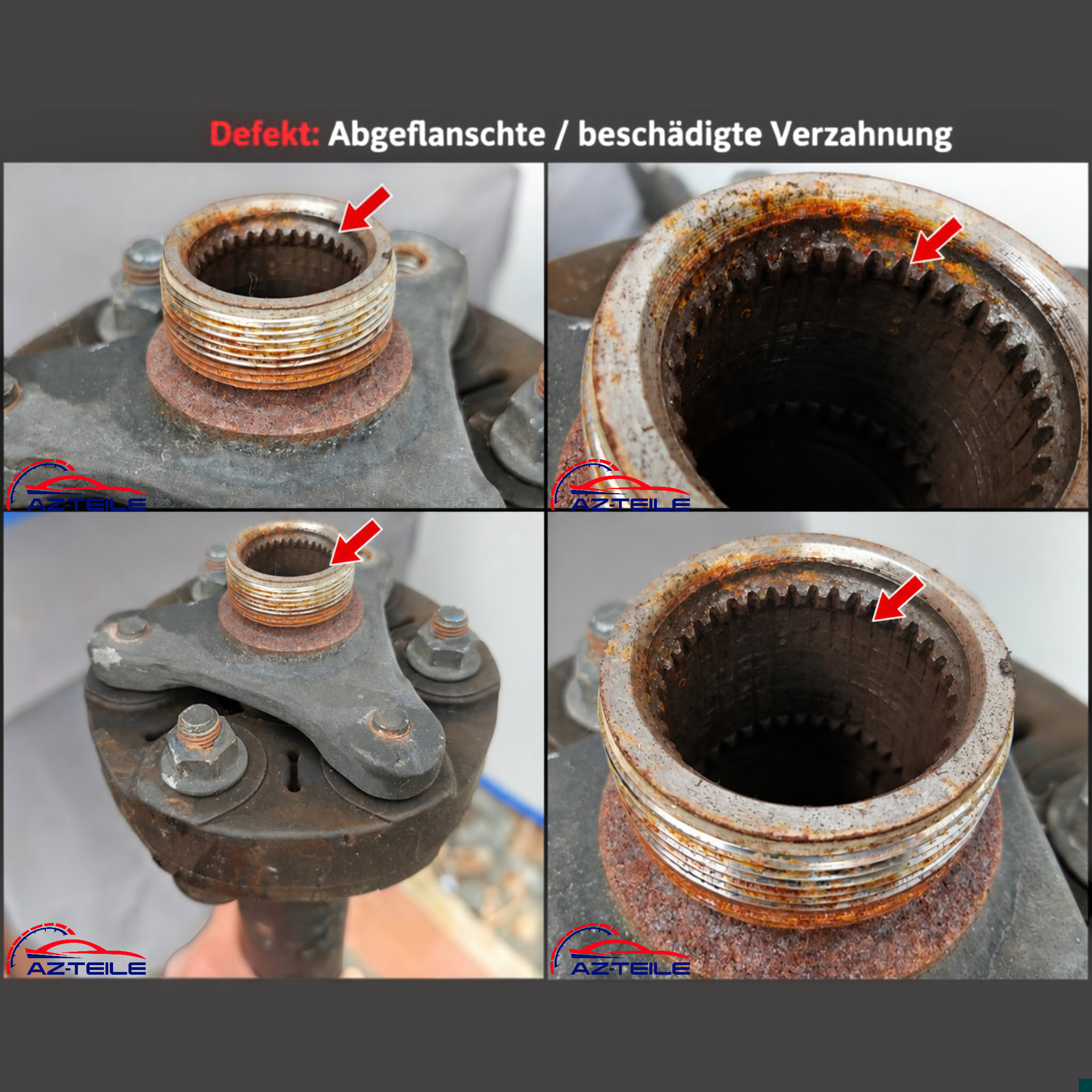 BMW Differential Gelenkwelle Hinterachsgetriebe mit 34 Zähnen 81 mm Durchmesser