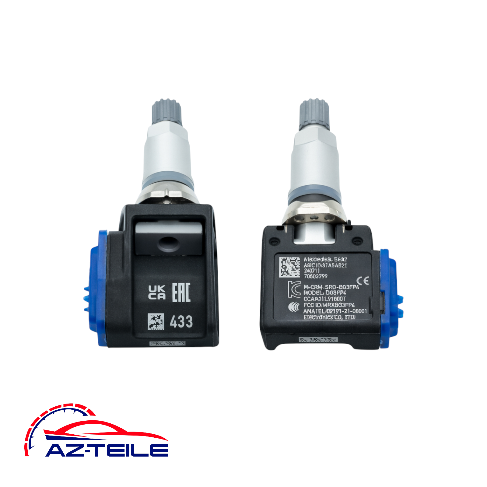 AZ-Teile® RDKS Reifendrucksensor 433 MHz passend für Mercedes-Benz A0009058413 A0009055419 A0009058706
