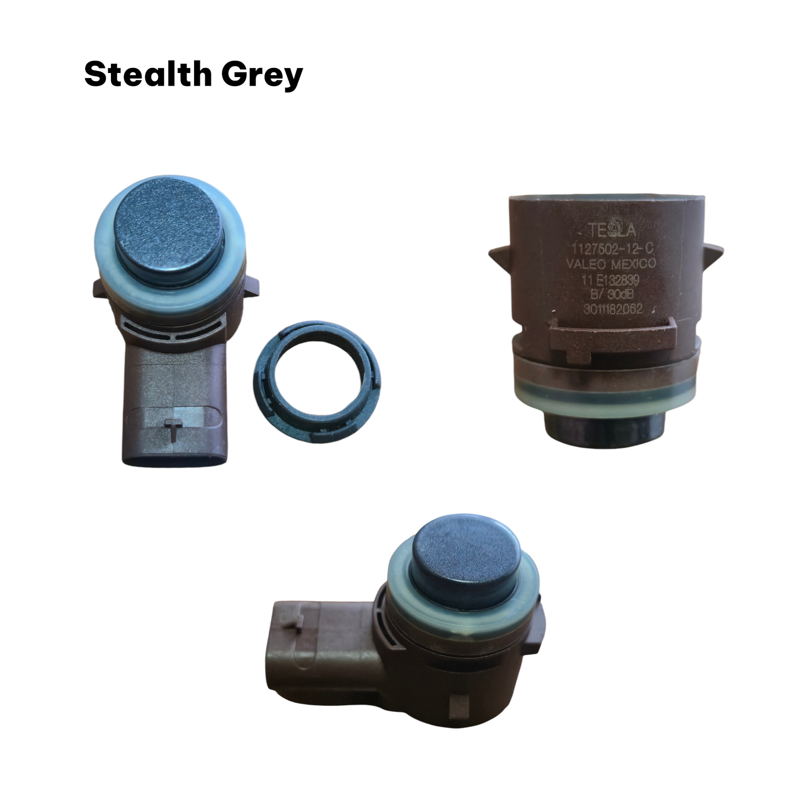 AZ-Teile® PDC Parksensor passend für Tesla Model 3 1127503-12-C Stealth Grey hinten
