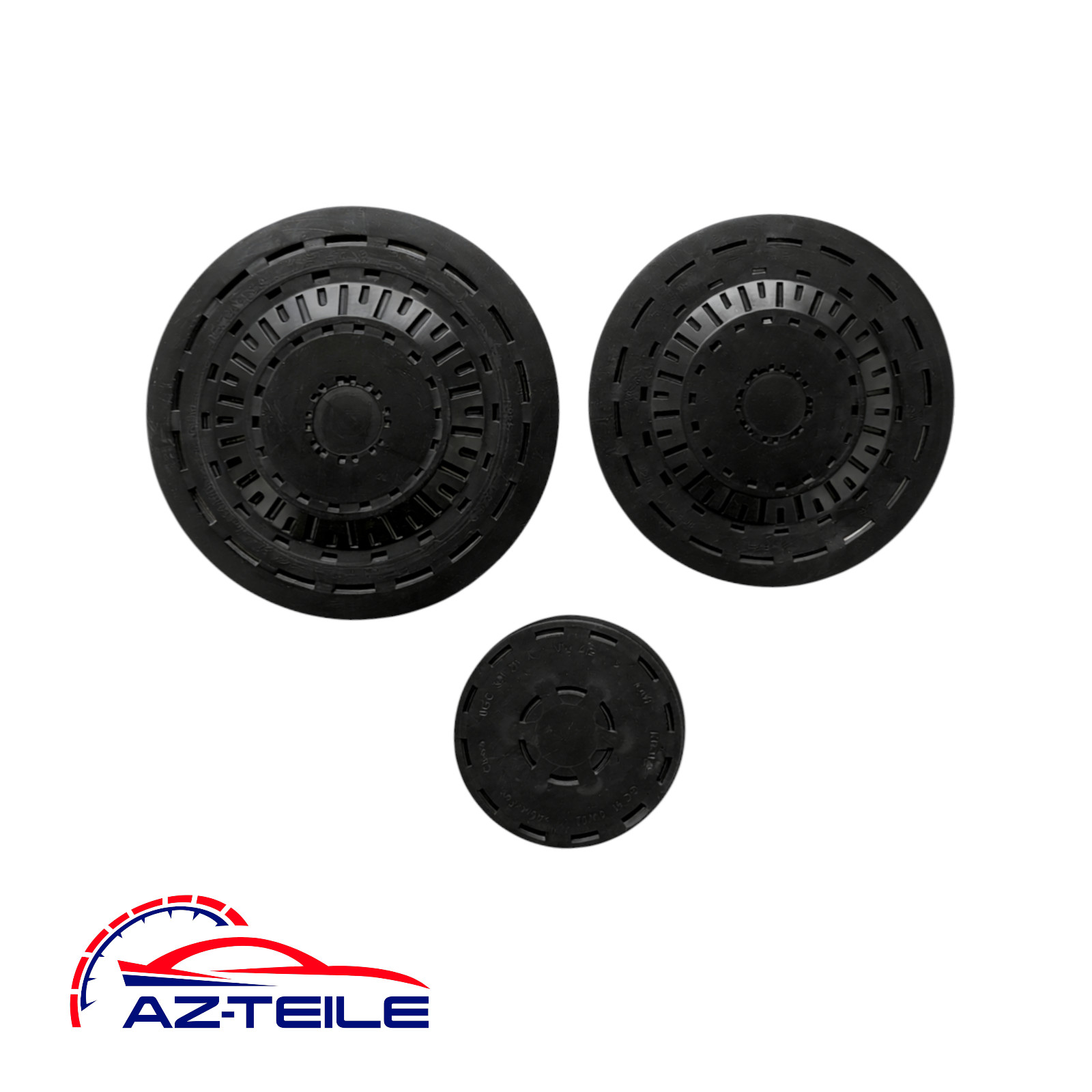 AZ-Teile® Verschlussdeckel-Set Getriebegehäuse (3-teilig) DSG 7-Gang DQ380, DQ381 (0GC) passend für VW Audi Seat Skoda