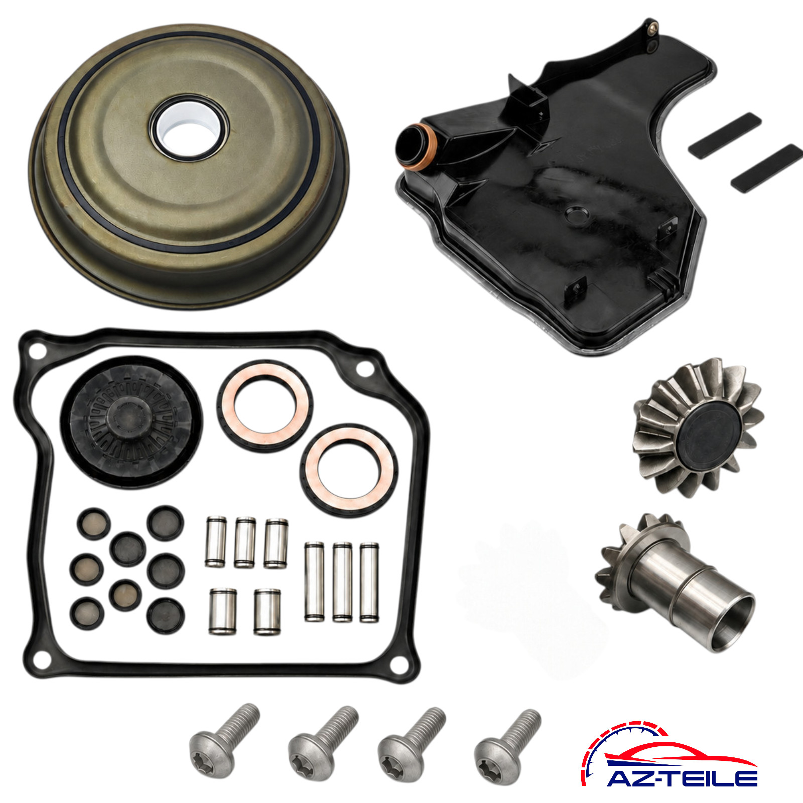 DSG DQ500 0BT 0BH Achsradsatz Überholsatz Differenzial VW T5 T6 Frontantrieb Kegelrad Lang