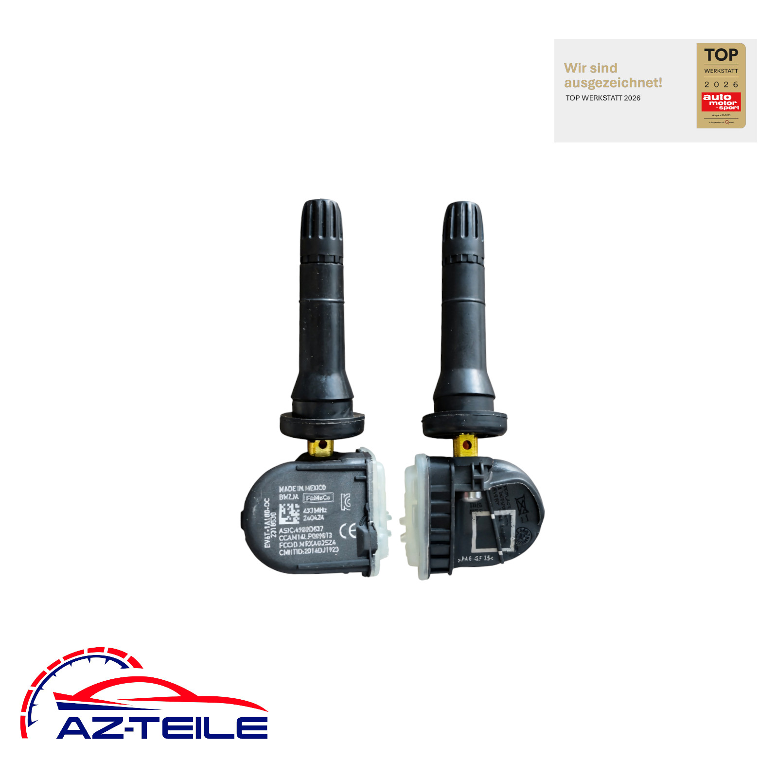 AZ-Teile® RDKS Reifendrucksensor passend für Ford 2318530 Focus Mondeo B-Max C-Max II
