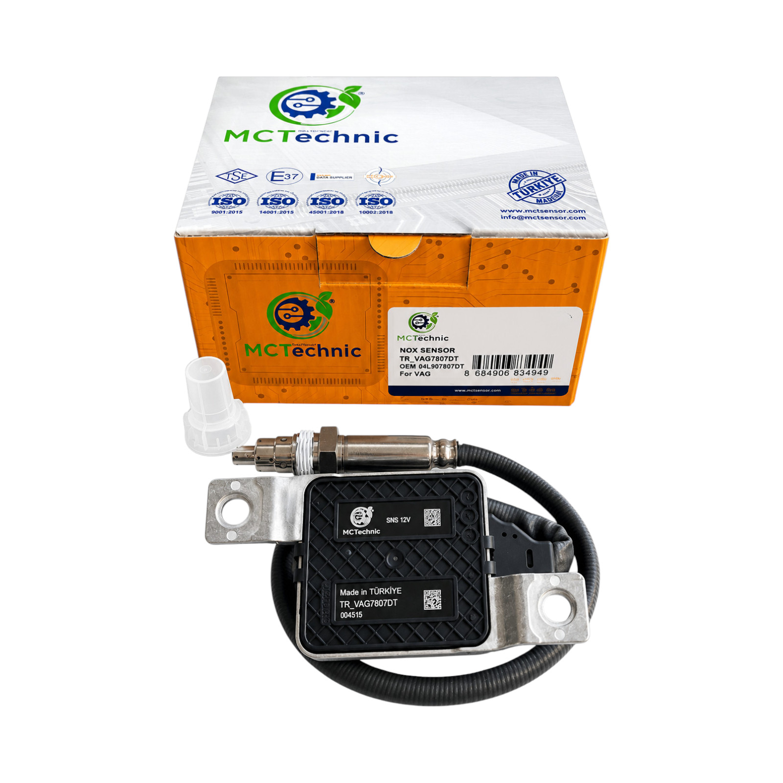 NOx Sensor 04L907807DT passend für VW Multivan T6 Transporter T6 2.0 TDI AdBlue