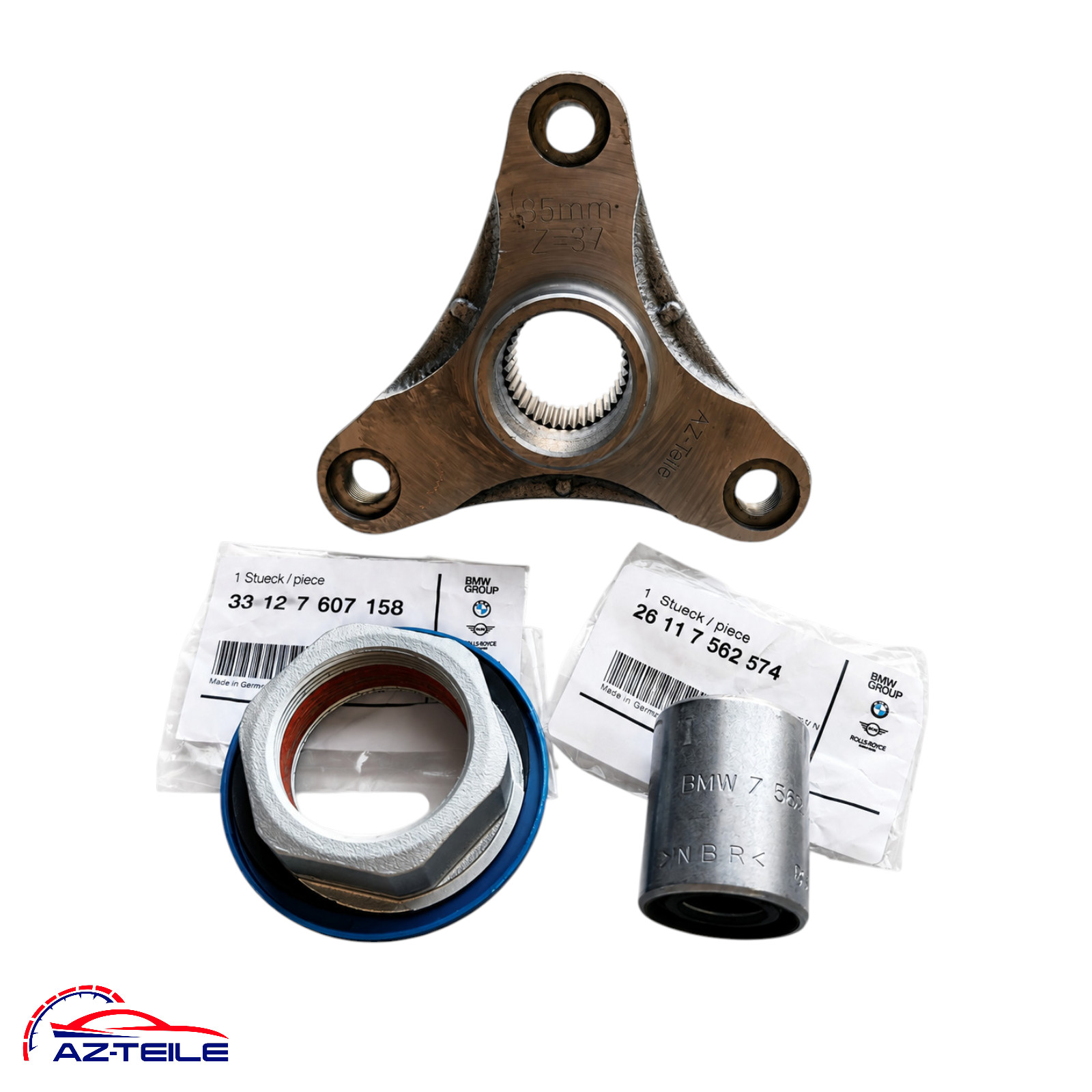BMW Differential Gelenkwelle Hinterachsgetriebe mit 37 Zähnen 85 mm Durchmesser