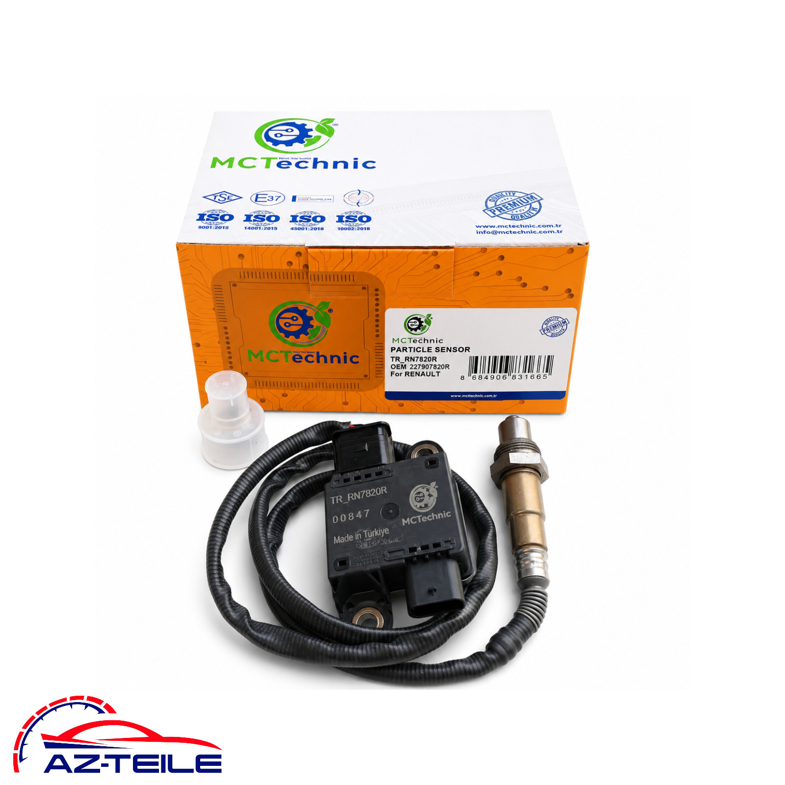 NOx Sensor 227937820R passend für Renault Dacia Stickoxidsensor SCR AdBlue