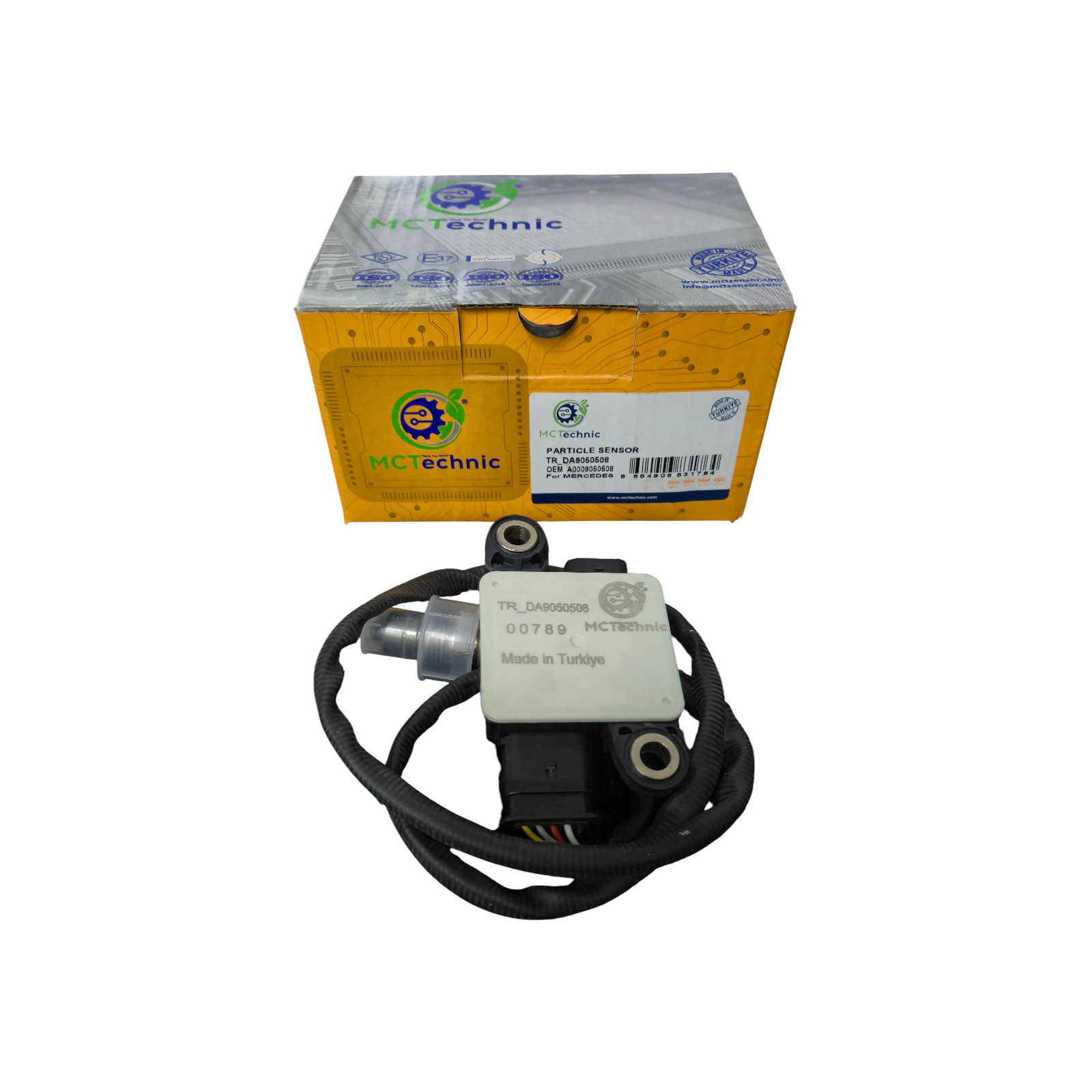Partikelsensor Mercedes A0009050508 DPF Sensor Rußsensor Abgassensor
