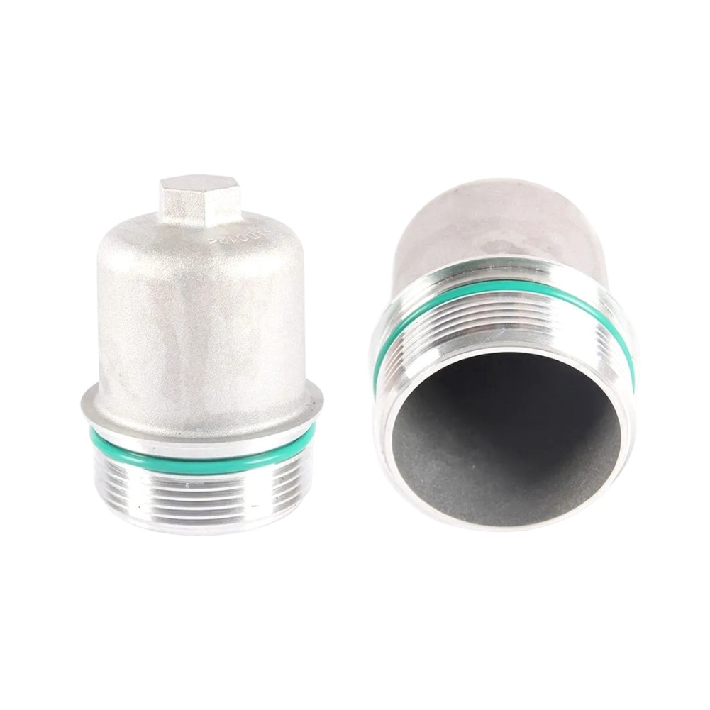AZ-Teile® Ölfiltergehäuse aus Aluminiumguss (Upgrade) DSG 6-Gang DQ250 / 02E passend für VW Audi Seat Skoda