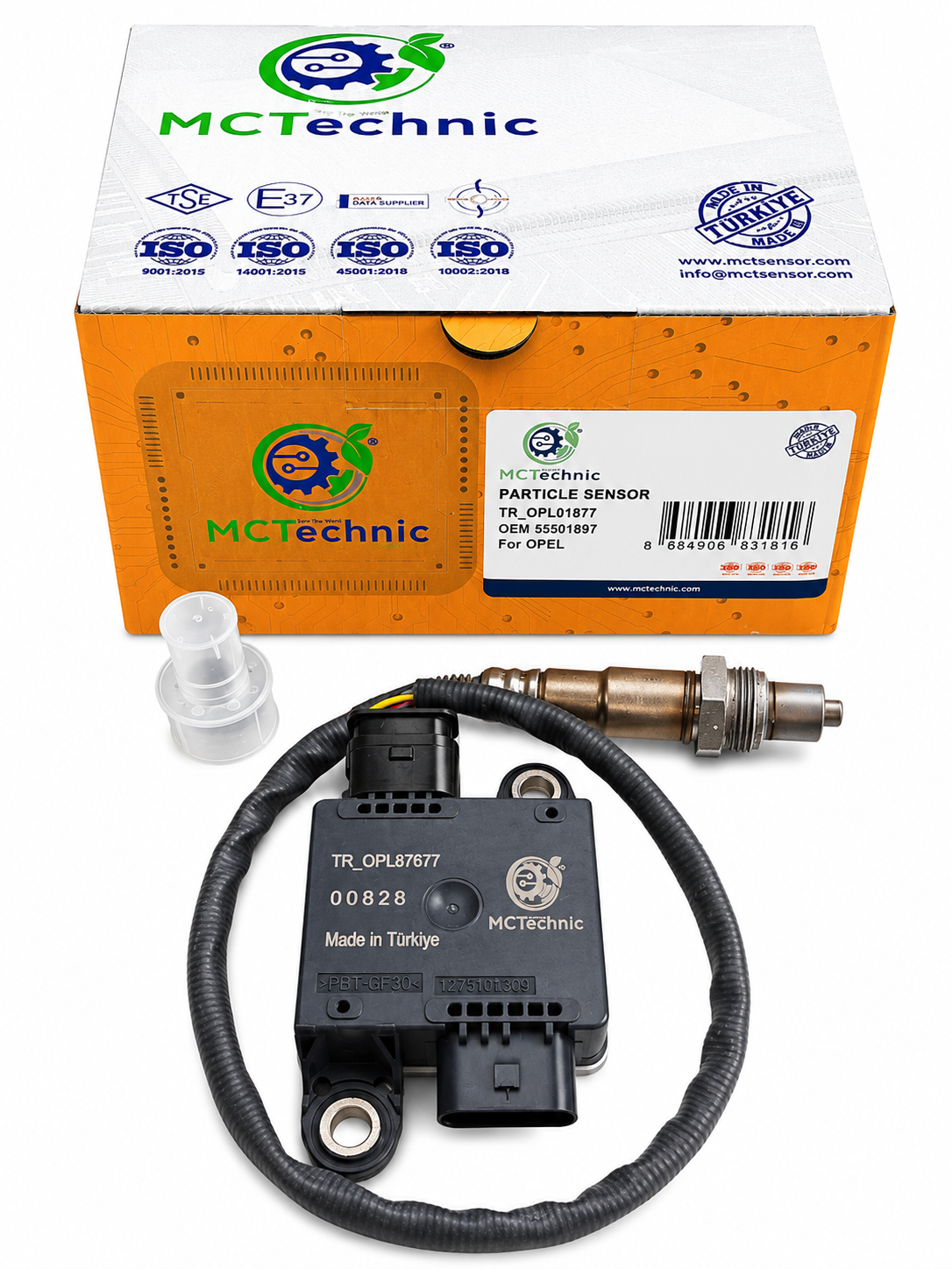 NOx Sensor 55501897 für Opel Cascada Zafira Tourer C CDTi Stickoxidsensor SCR