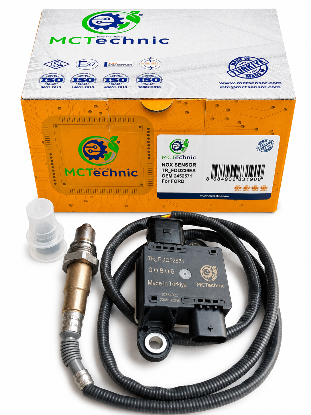 Abgastemperatursensor 2452571 für Ford Focus DPF Sensor Abgastemperatur Sensor