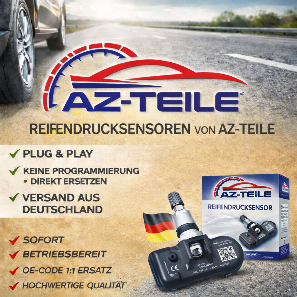 AZ-Teile® RDK Reifendrucksensor passend für Mercedes-Benz W213 W177 W167 W247 A0009057205