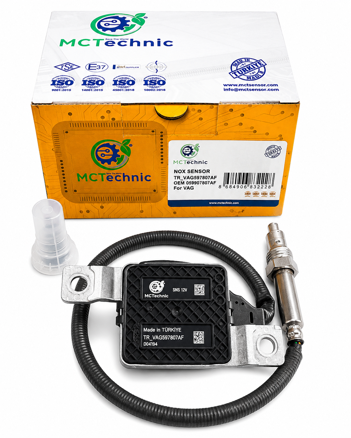 NOx Sensor 059907807AF für Audi VW AdBlue SCR Stickoxidsensor